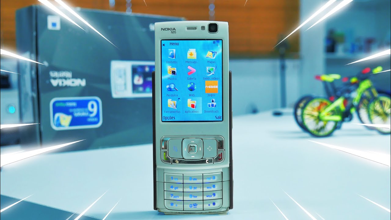 O Melhor Celular de Todos os Tempos - NOKIA N95 - Unboxing Nostalgia