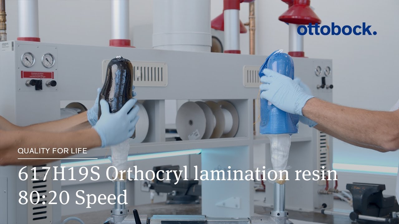 617H19S Ламинирующая смола Orthocryl 80:20 Speed | Ottobock