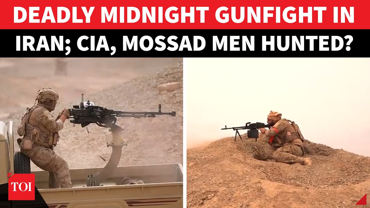 Chilling Iran Border Shootout After Explosions; IRGC In Deadly Clash With Armed CIA, Mossad Men?
