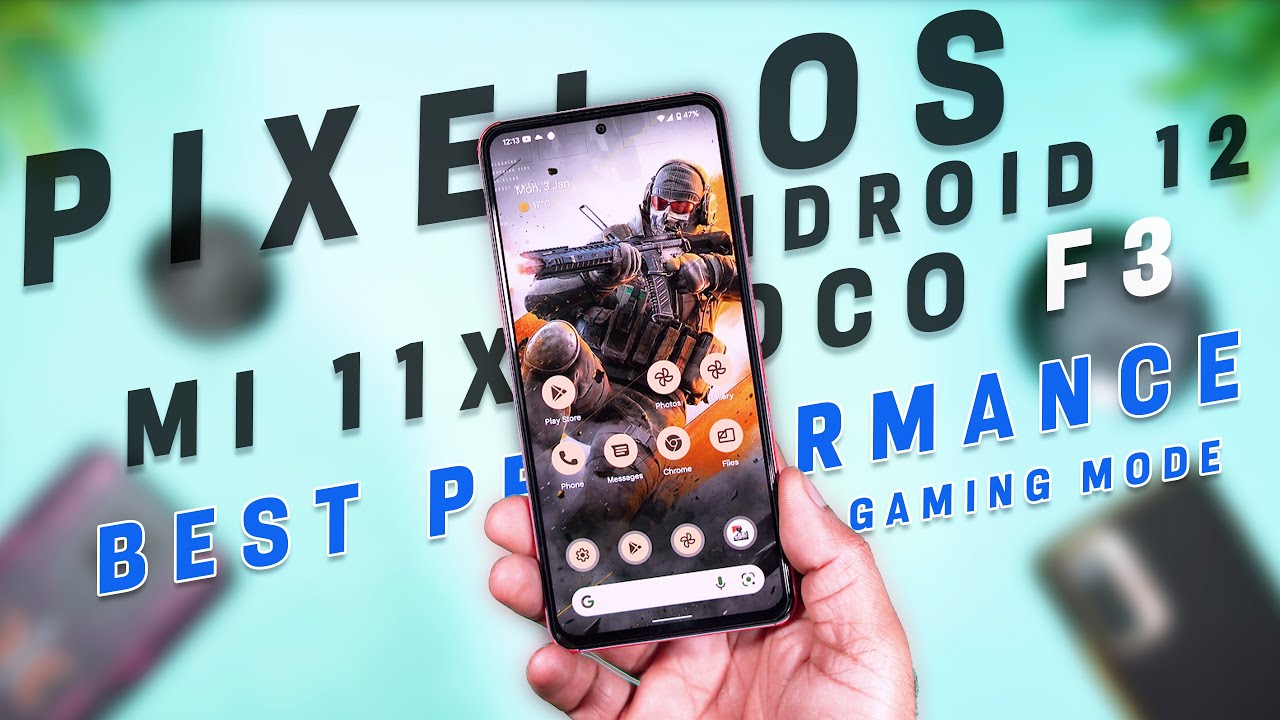 OFFICIAL PIXEL OS MI 11X REVIEW, BEST PERFORMANCE & GAMING MODE | MI 11X GOOGLE PIXEL OS REVIEW