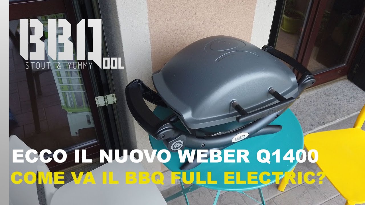 Scopriamo il Weber Q1400. Più di 270 gradi... elettrici