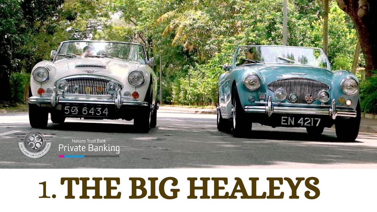 SHIRAZ & SIDATH'S BIG HEALEYS: Sri Lanka's ONLY Austin-Healey 3000 & the legendary Katu 100 race car