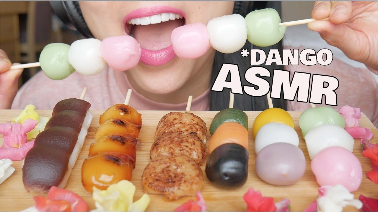 ASMR 🍡DANGO🍡 *FEAST (EXTREME SOFT CHEWY EATING SOUDNS) NO TALKING | SAS-ASMR