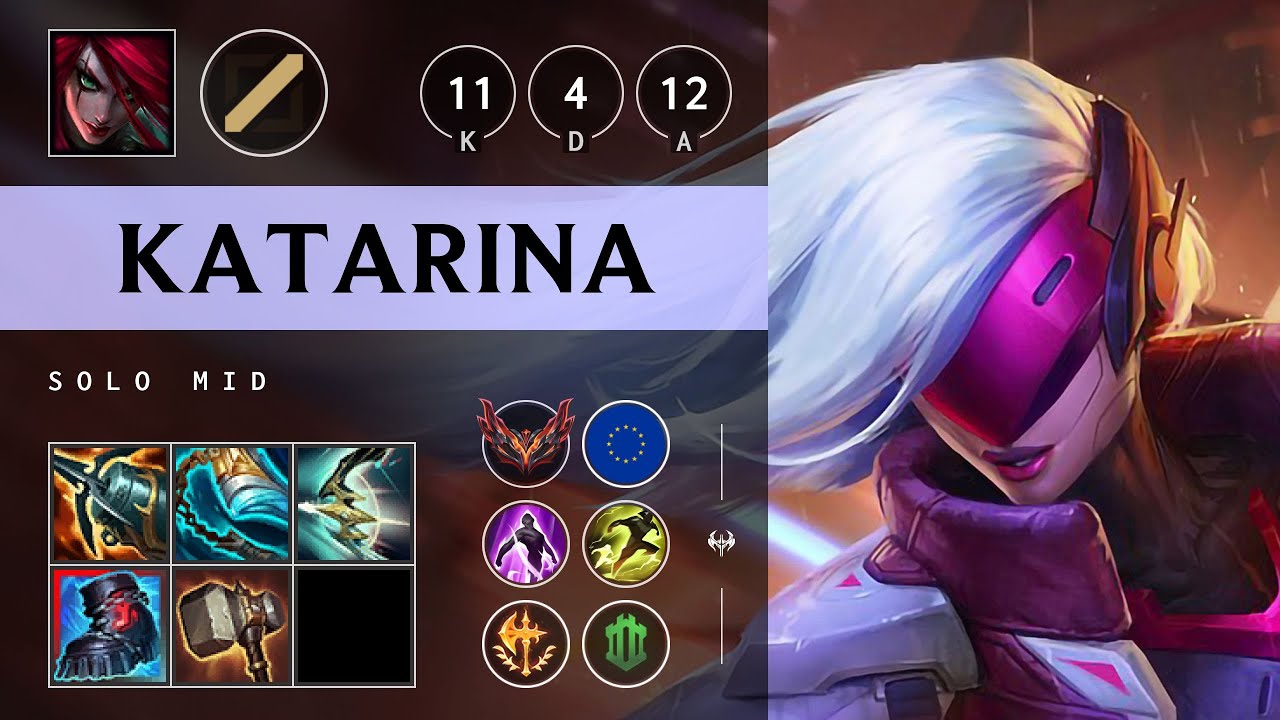 Katarina Mid vs Hwei - EUW Grandmaster Patch 25.21