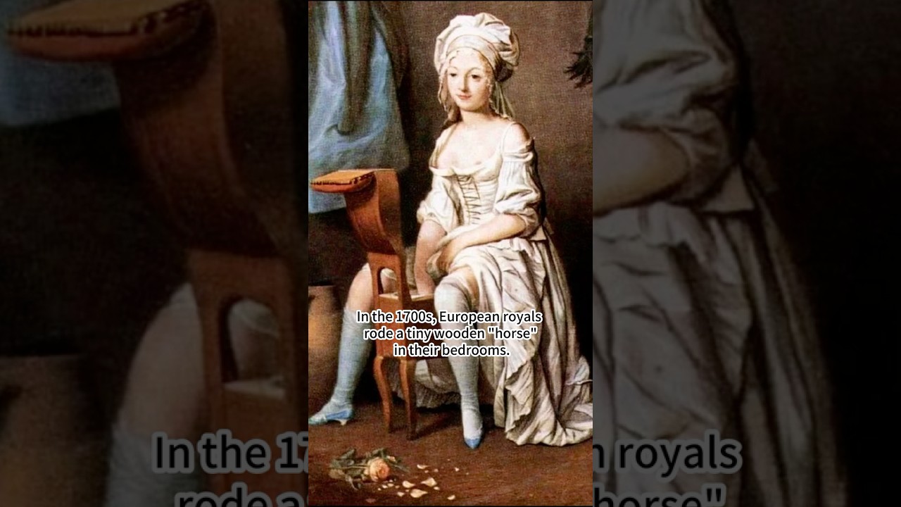 Why European Royals Rode a 'Horse' in Their Bedrooms  #history #shorts