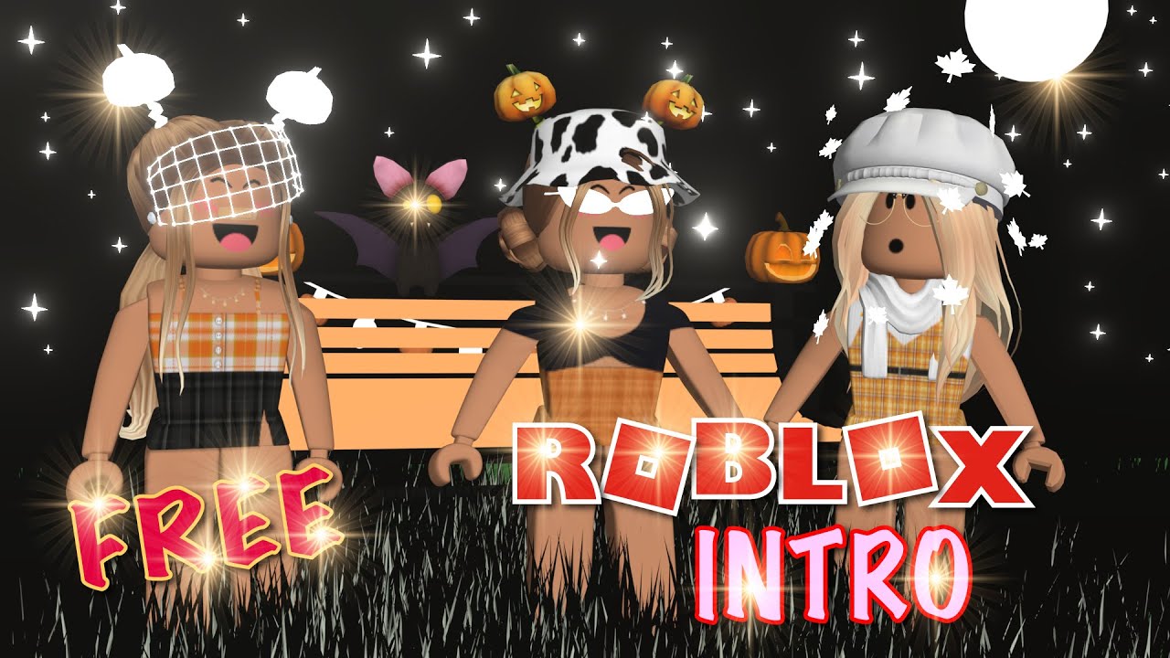 👻Roblox Halloween intro. 🔥 💕Анимированное Free Roblox intro. Roblox Intro for Halloween👻