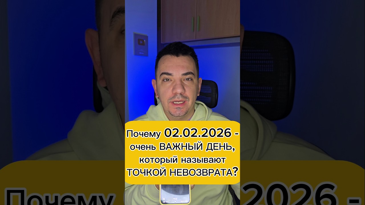 Почему 02.02.2026 -очень ВАЖНЫЙ ДЕНЬ,который называют ТОЧКОЙ НЕВОЗВРАТА?