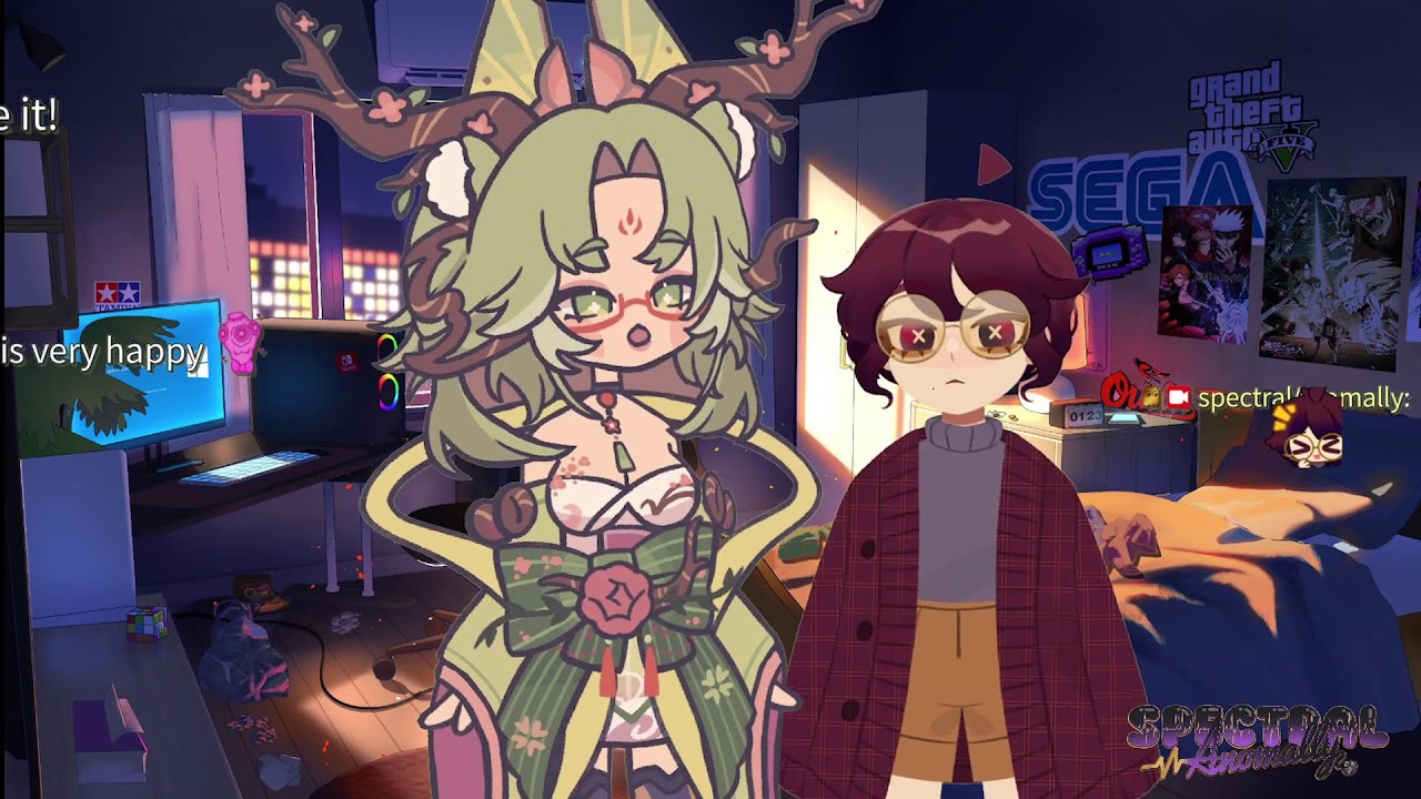 GAME DEMO, THEN WE STUDY WITH LEV AT 2| PEEK AND CHATTING