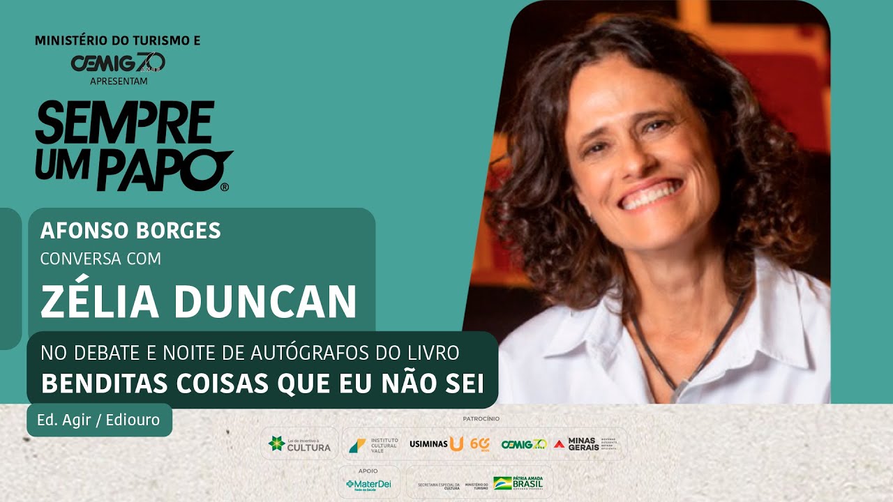 #SempreumPapo com Zélia Duncan
