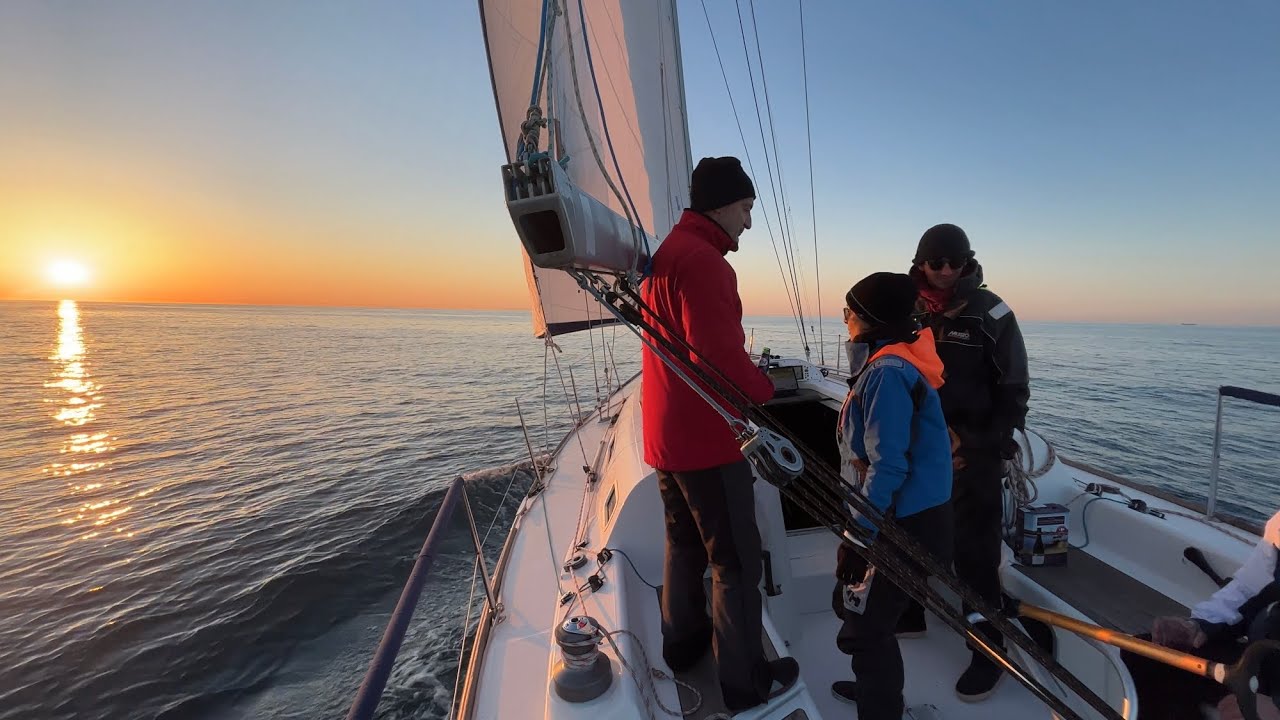 Les we du GCAL : Après la traversée de la Manche à la voile : Cowes et le tour de l’île de Wight
