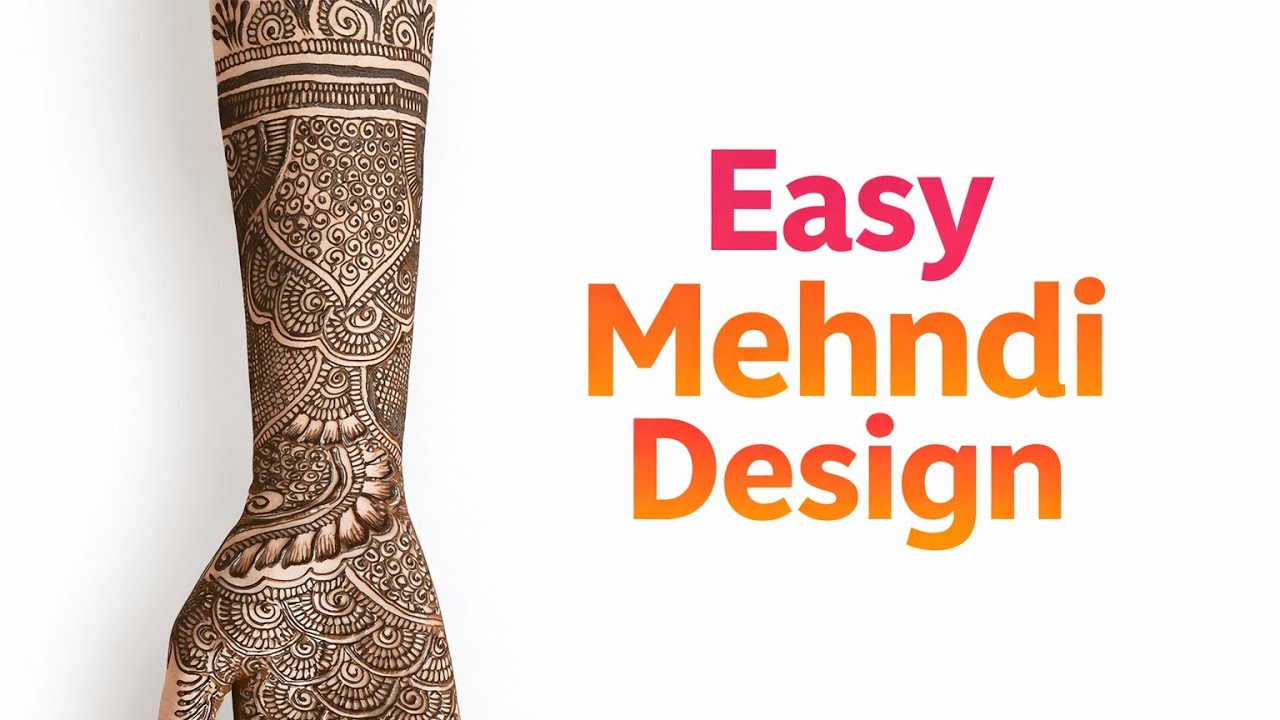 Simpal bridal mehendi new disin 