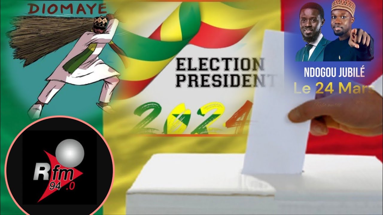 Premi&egrave;re R&eacute;sultats Tendance &Eacute;lection pr&eacute;sidentielle 2024 #senegal