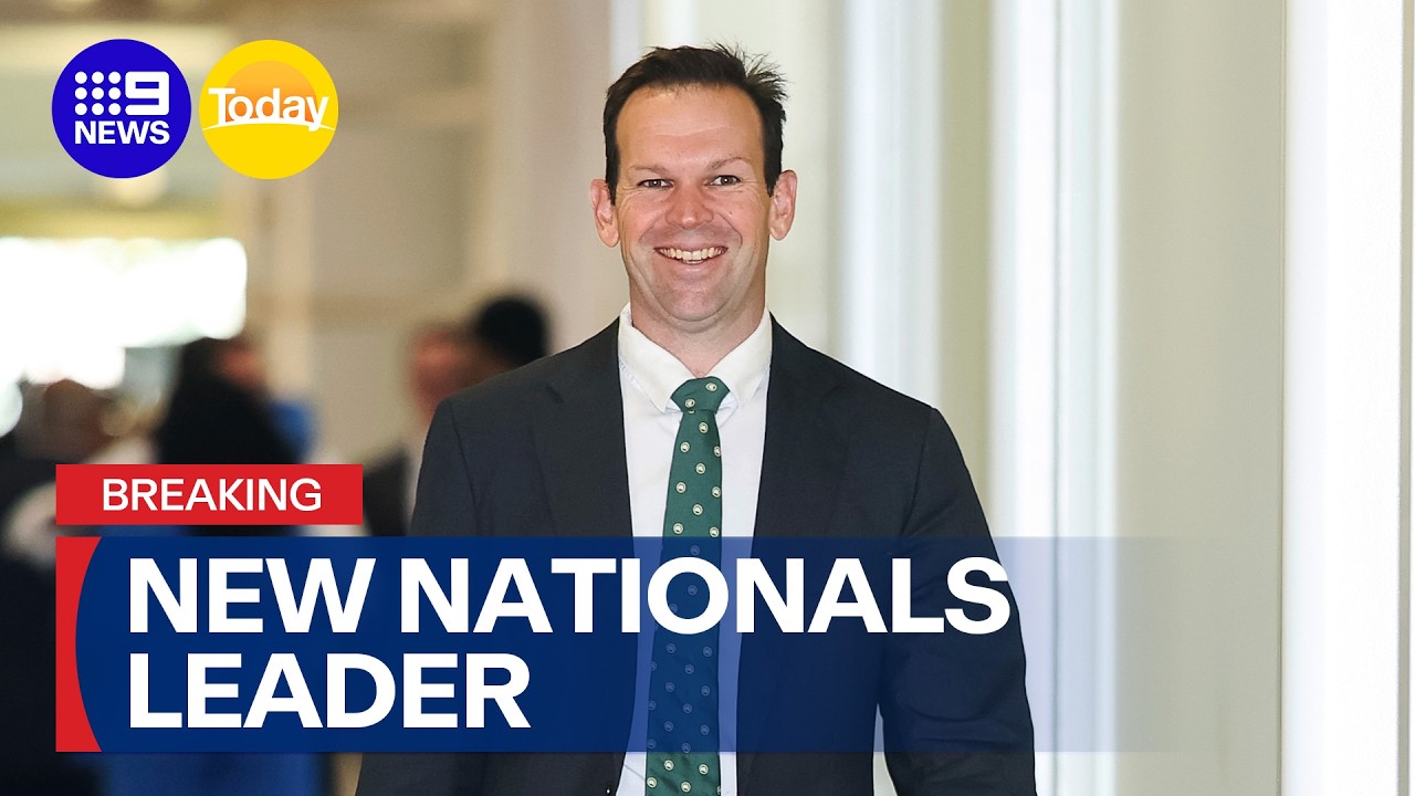 Matt Canavan elected new Nationals leader | 9 News Australia