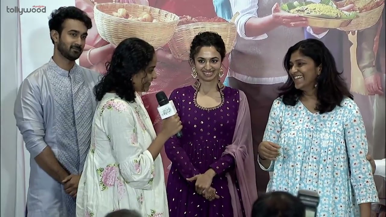 Producers Priyanka Dutt & Swapna Dutt Speech @ Cheyyi Cheyyi Kalipeddam Song Launch Event