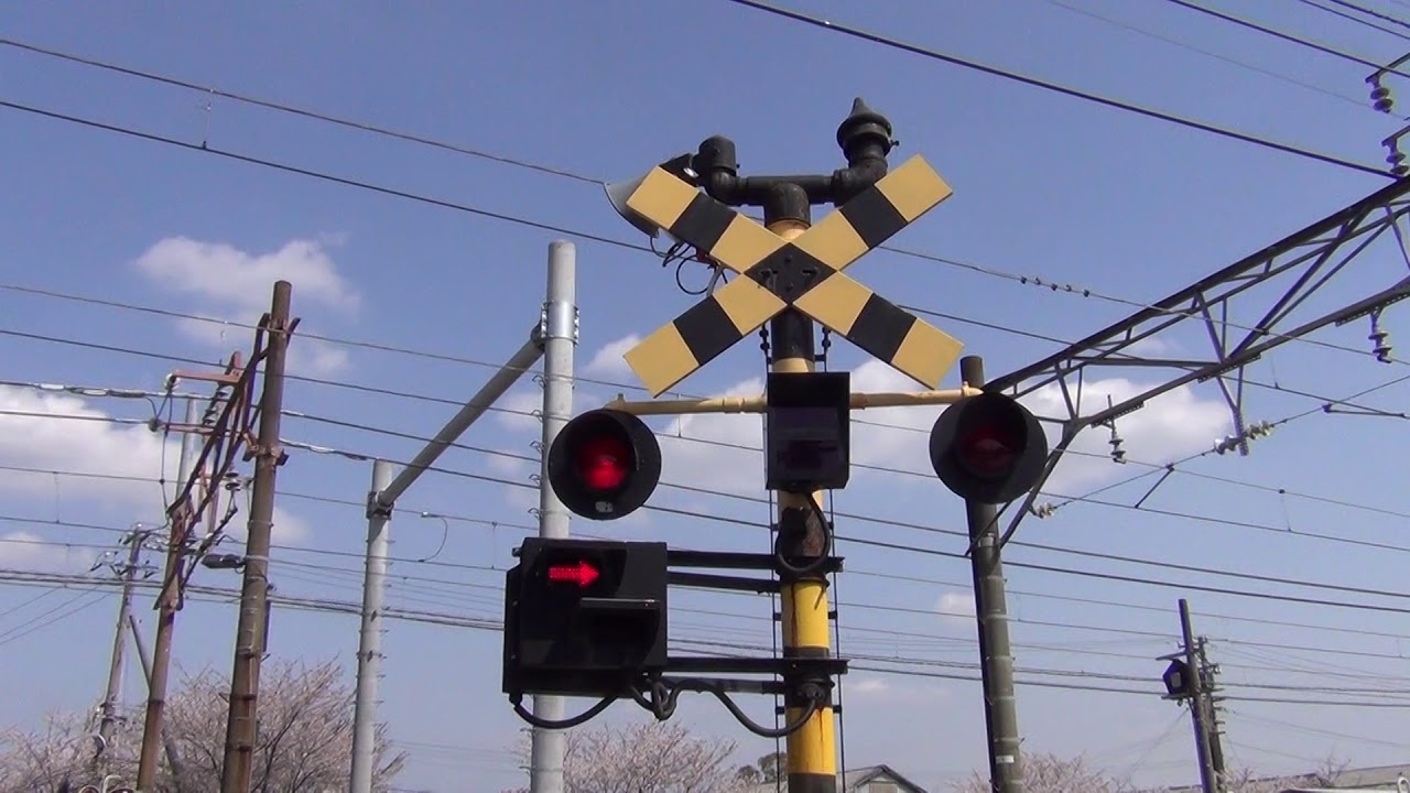 15分チャレンジ　JR東海道本線　郷東踏切　名鉄踏切名古屋本線　一宮5号