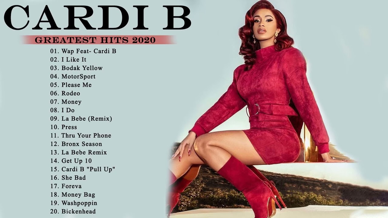 Cardi B Greatest Hits Full Album 2020    Best Pop Songs Playlist Of Cardi B 2020