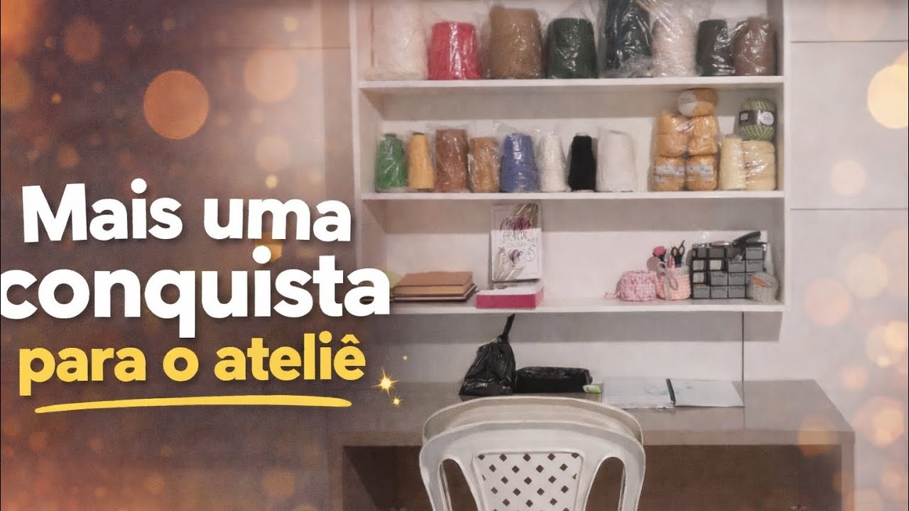 Finalmente tenho um lugar para trabalhar 