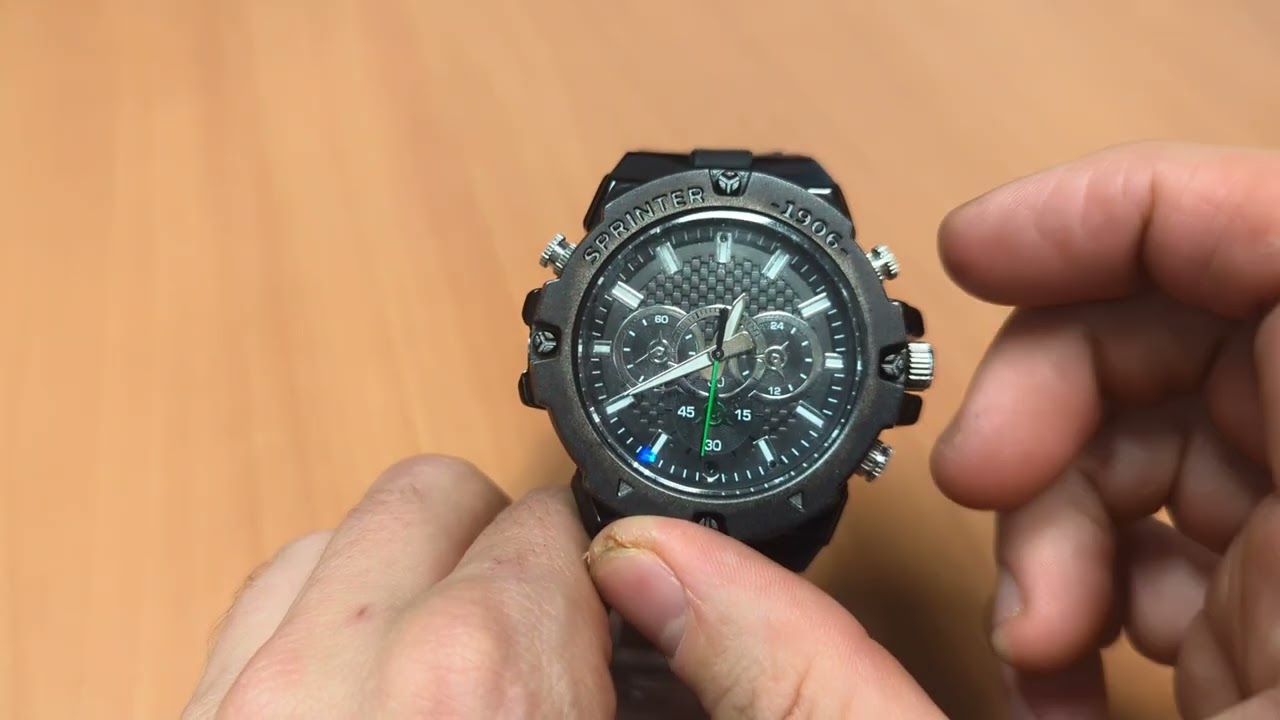 Как использовать камеру Sports Spy Watch