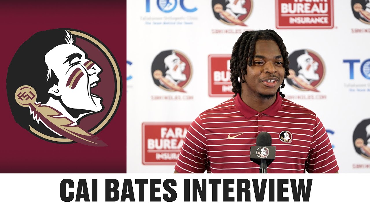 Freshman DB Cai Bates | FSU Football on Tour of Duty, & relationship with Pat Surtain and Fuller