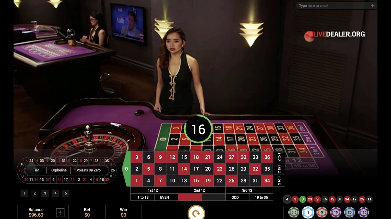 Playtech's Diamond Live Roulette (Asian studio)