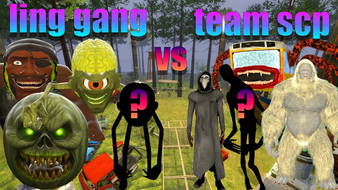 EXPERIMENT ? LING GANG MELON Vs. SCP ?? siapakah yang terKUAT di garrys mod !!