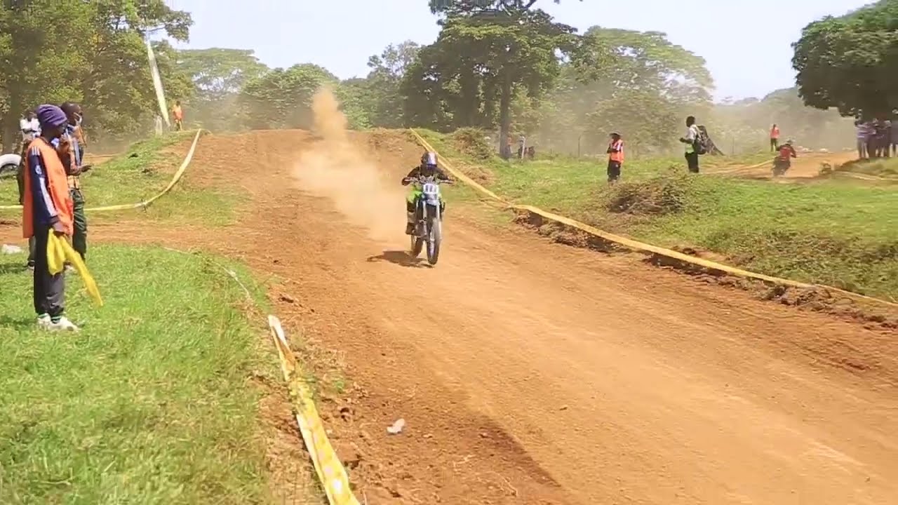 Gift Ssebuguzi wins both in the 125cc and the mx1/mx2 