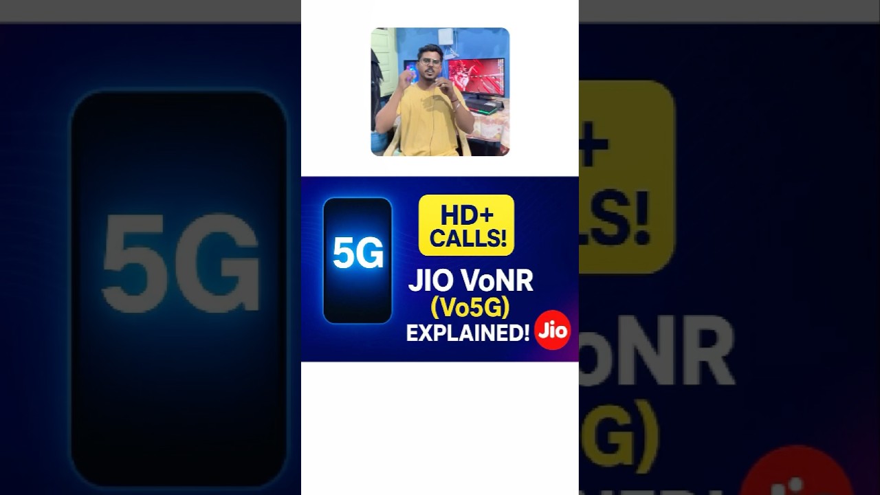 Reliance Jio VoNR Explained in 1 Minute! 📱 #shorts #jio