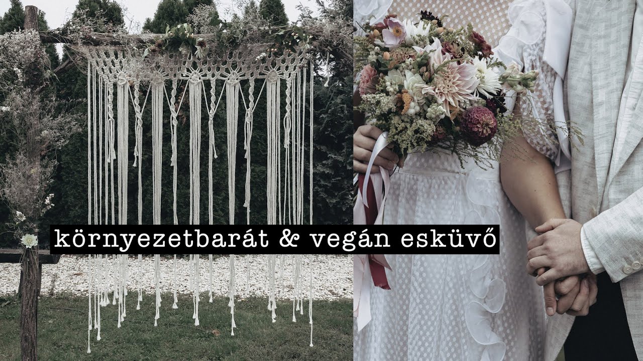 ilyen volt a mi környezetbarát és vegán esküvőnk
