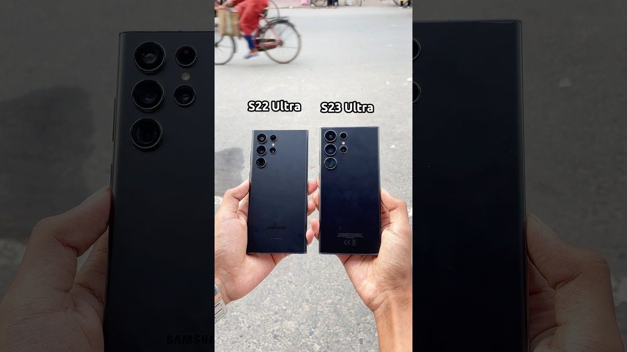 Samsung S22 Ultra Vs Samsung S23 Ultra || Zoom Test! #shorts