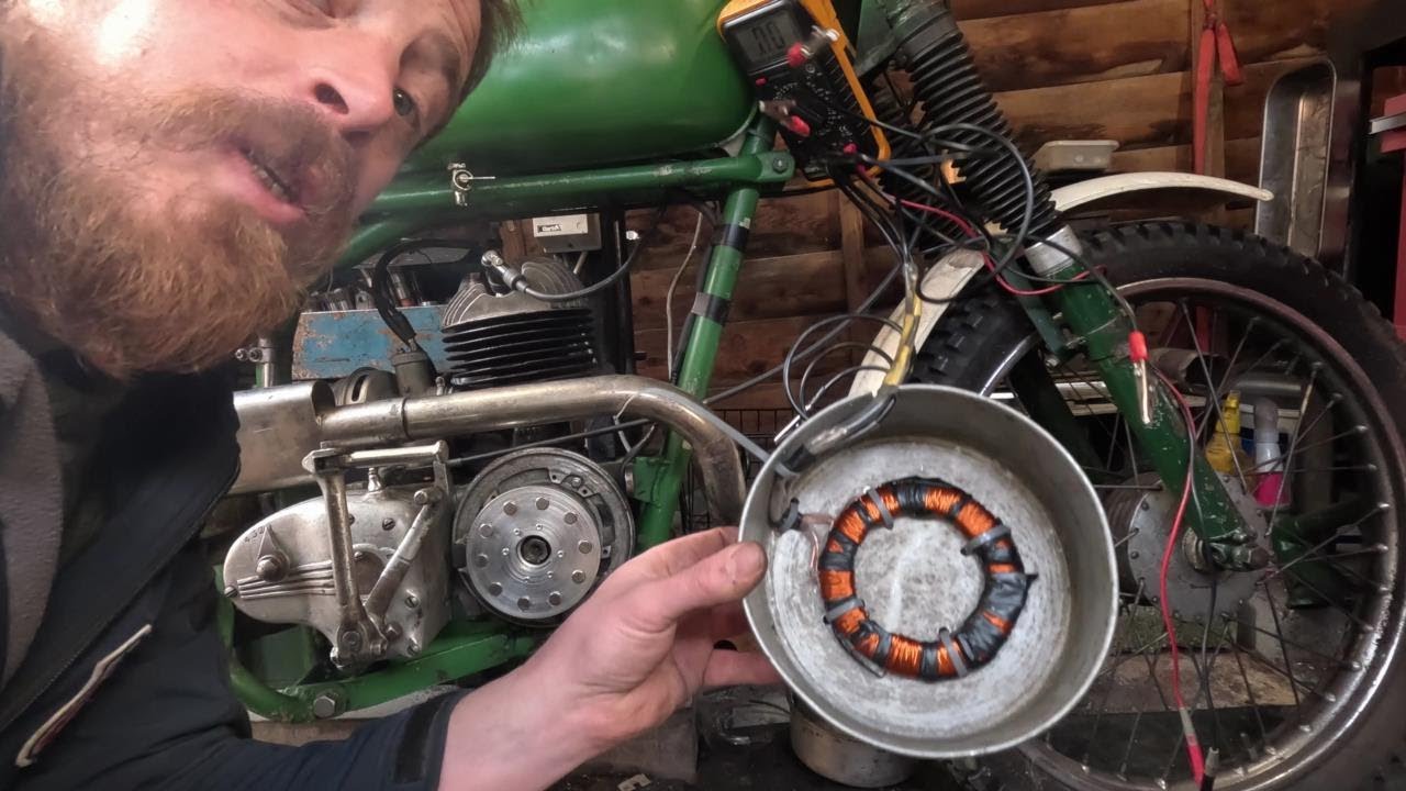 Francis Barnett charging system part 2