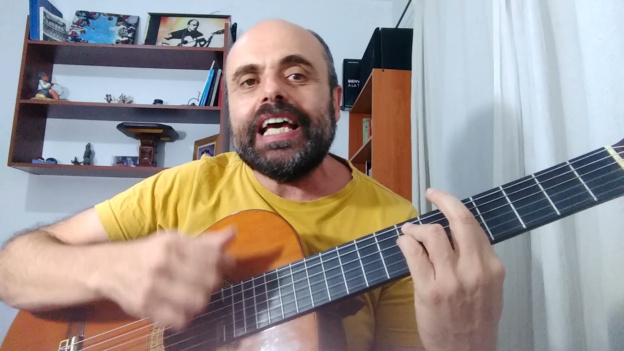 Tocar Tango en guitarra. Acompañamiento tipo Marcatto.