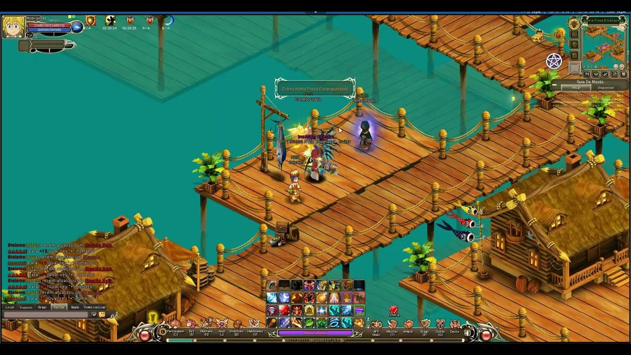 Asa De Cristal - Começando server novo de domador recarga 1k