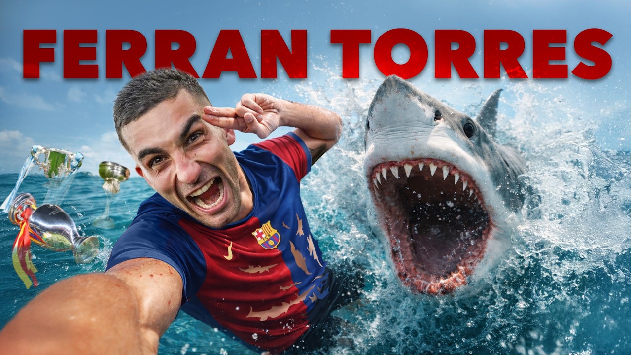 FERRAN TORRES en la isla con MÁS TIBURONES del mundo 🦈⚠️