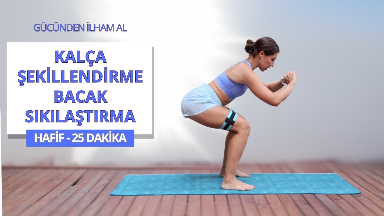 Kalça ve Bacak Sıkılaştırma Egzersizleri // Kalça ve Bacak Toparlama