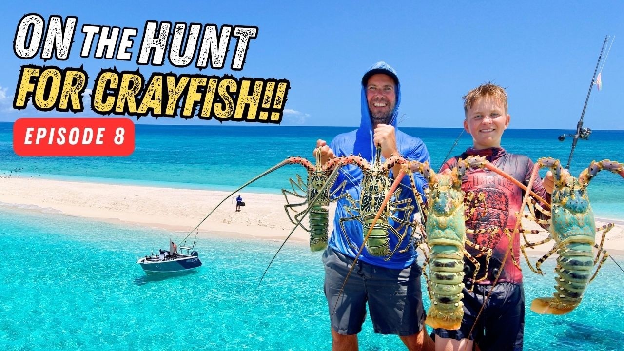 Hunting MONSTER Crayfish on a Pristine Coral Reef! 🦞 On the HUNT EP.8