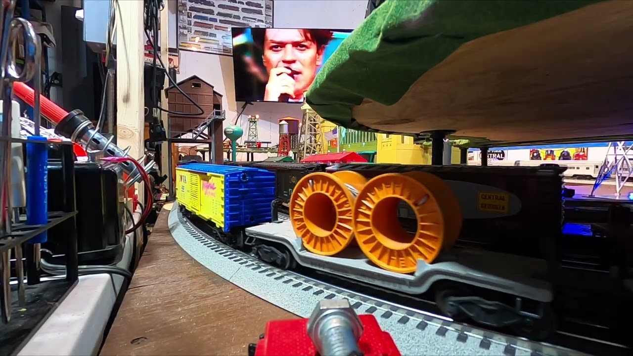 Having some fun with trains and the GoPro. 