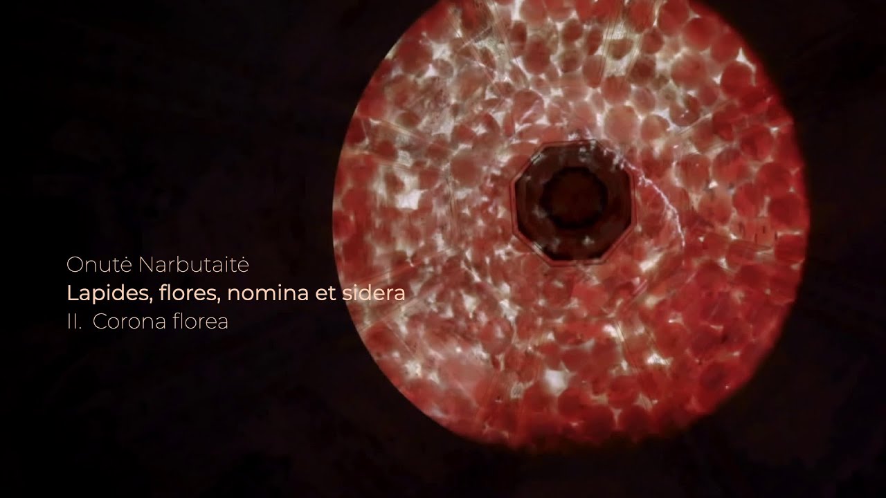Lapides, flores, nomina et sidera - II.  Corona florea - Onutė Narbutaitė - Choir Aidija