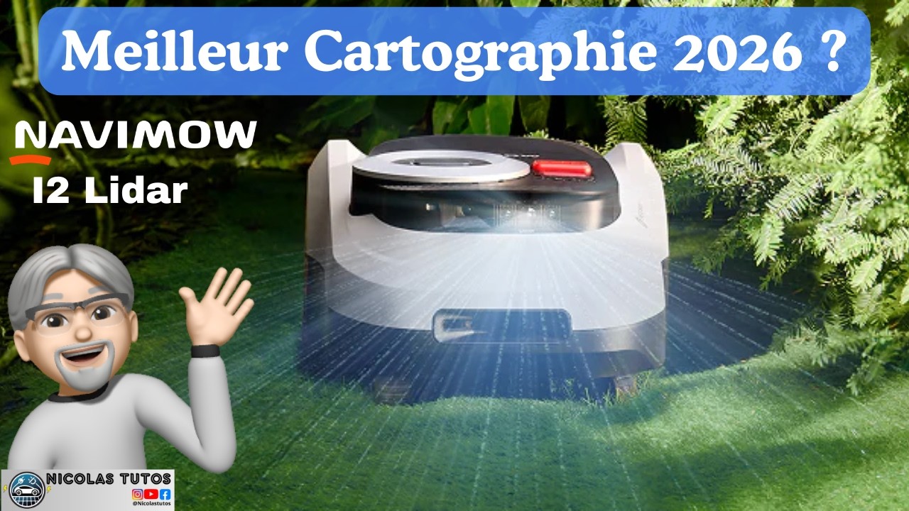 Navimow i2 LiDAR Segway :La meilleure cartographie automatique de 2026 ?