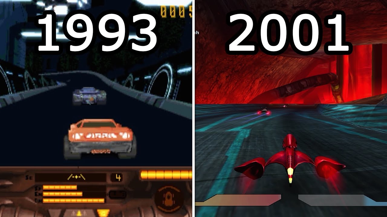 Evolution of MegaRace (1993-2001)