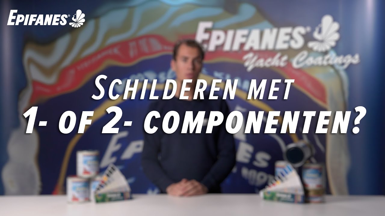 Boot schilderen met Een of Twee componenten verf?