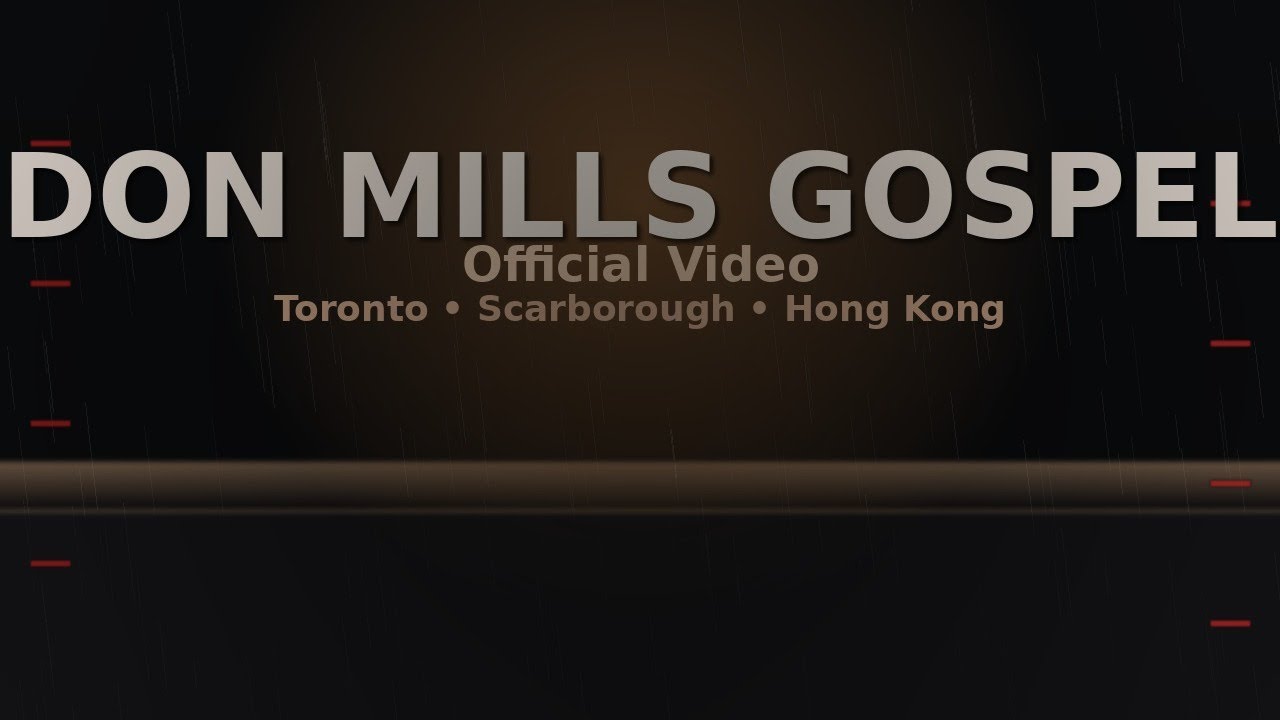 Sasa Savic - Don Mills Gospel (I Don't Need Anyone) [OFFICIAL MUSIC VIDEO]