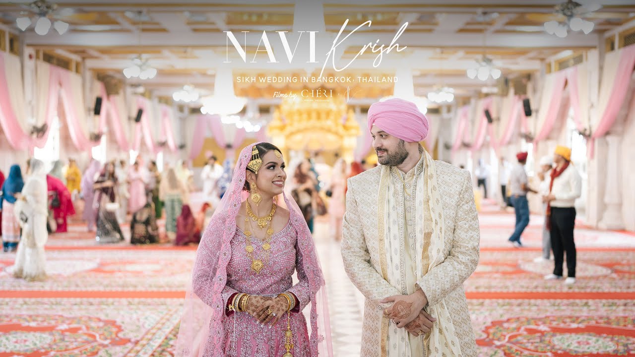 Sikh Wedding Bangkok, Thailand -  Navi & Krish - A Thai Indian Sikh - Siri Guru Singh Sabha Gurdwara