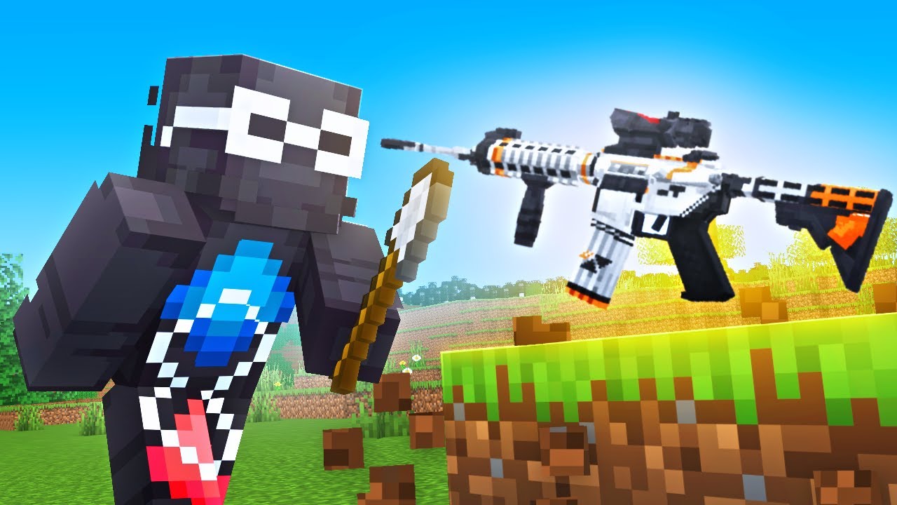 Minecraft Pero Los Drops Son Armas.. (DIRECTO)