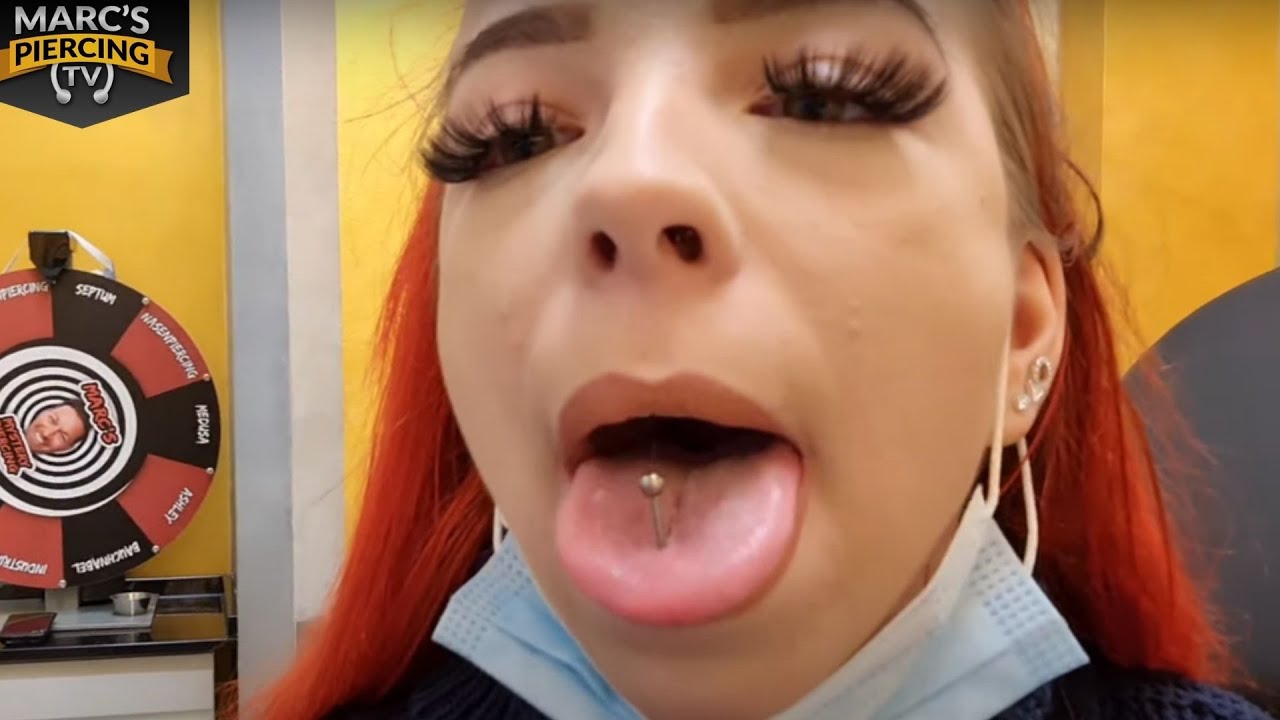 Zungenpiercing schmerzhaft oder machbar? 💉 Marc's Piercing TV