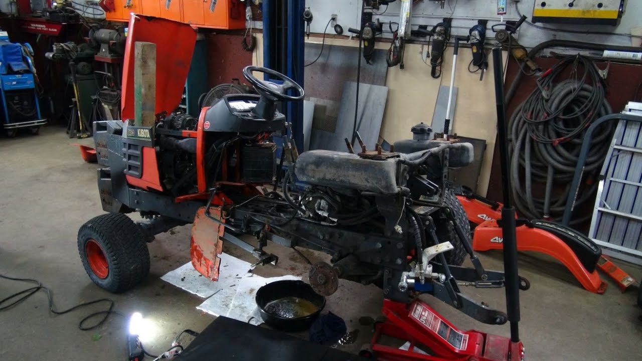 Kubota BX Repairs Inc.HST Fan replacement.