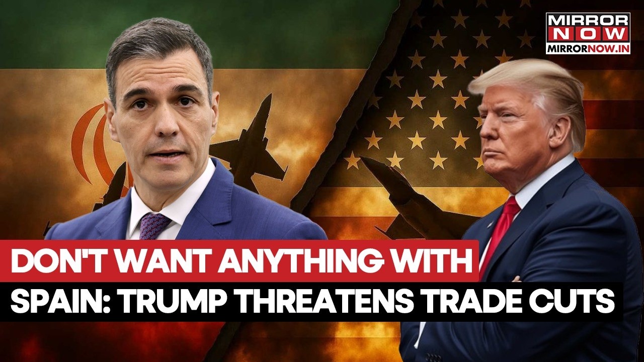 Трамп угрожает разорвать торговые связи с Испанией из-за конфликта с Ираном и заявляет: «Мне ниче...