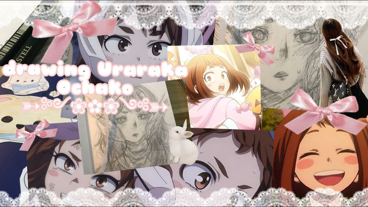 Drawing Ochako From MHA✦ |🌸No Commentary ✦