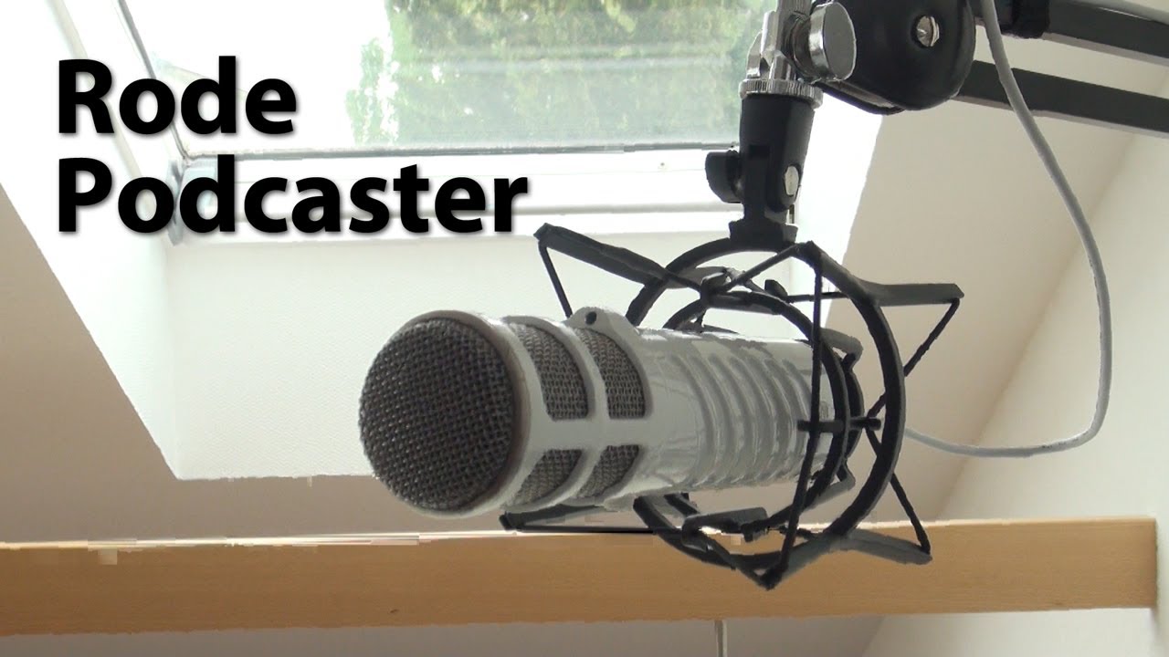 Rode Podcaster USB Microphone - Unboxing
