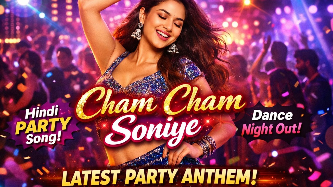 Cham Cham Soniye | Ultimate Hindi Party & Dance Song for Every Celebration