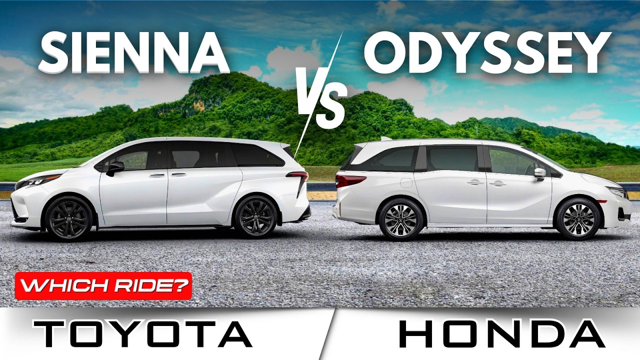 НОВАЯ Sienna против Odyssey 2025: какой минивэн ЛУЧШЕ?